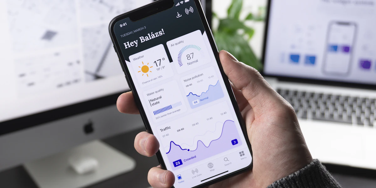 Diagram showing proper touch target sizes